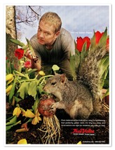 True Value We&#39;ve Been There Squirrel &amp; Tulips 2006 Full-Page Print Magazine Ad - £7.75 GBP