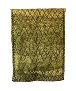 Handmade green Moroccan rug, Berber carpet, Moroccan mrirt rug made with... - $1,174.10