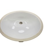 Kohler 2210-0 Caxton Oval Undermount Bathroom Vanity Sink with Overflow ... - $1,329.91 MXN