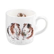 Wrendale Lettuce Be Friends (Guinea Pig) single Mug, Multi Coloured  - £29.51 GBP