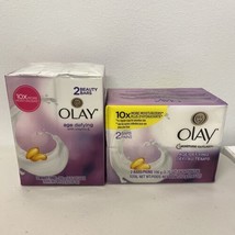Olay Age Defying Vitamin E Soap Beauty Bars 4 Bars Total (OLD FORMULA)  - £27.21 GBP