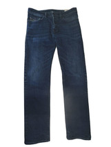 Diesel jeans buster regular slim tapered stretch blue 0860Z Men size 32 - £58.56 GBP
