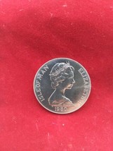 1980 Isle Of Man –  1 CROWN COIN 22ND OLYMPIAD MOSCOW Twenty Second Olym... - $14.81