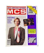 Music Computers &amp; Software Magazine Sting Feb March 1988 KCS MCS Keyboar... - £22.07 GBP