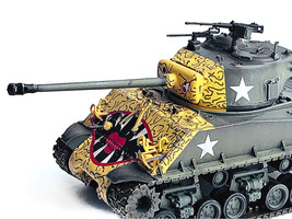 United States M4A3E8 Sherman Tiger Face Tank Olive Drab 25th Infantry Division H - £53.45 GBP