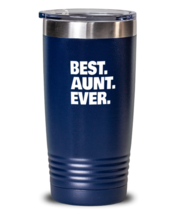 Aunty Tumbler Best Aunt Ever, Favorite Aunt Blue-T-20oz  - £23.28 GBP