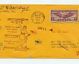 1931 First Flight Cover AM 33 Birmingham Alabama to Los Angeles California - £9.49 GBP