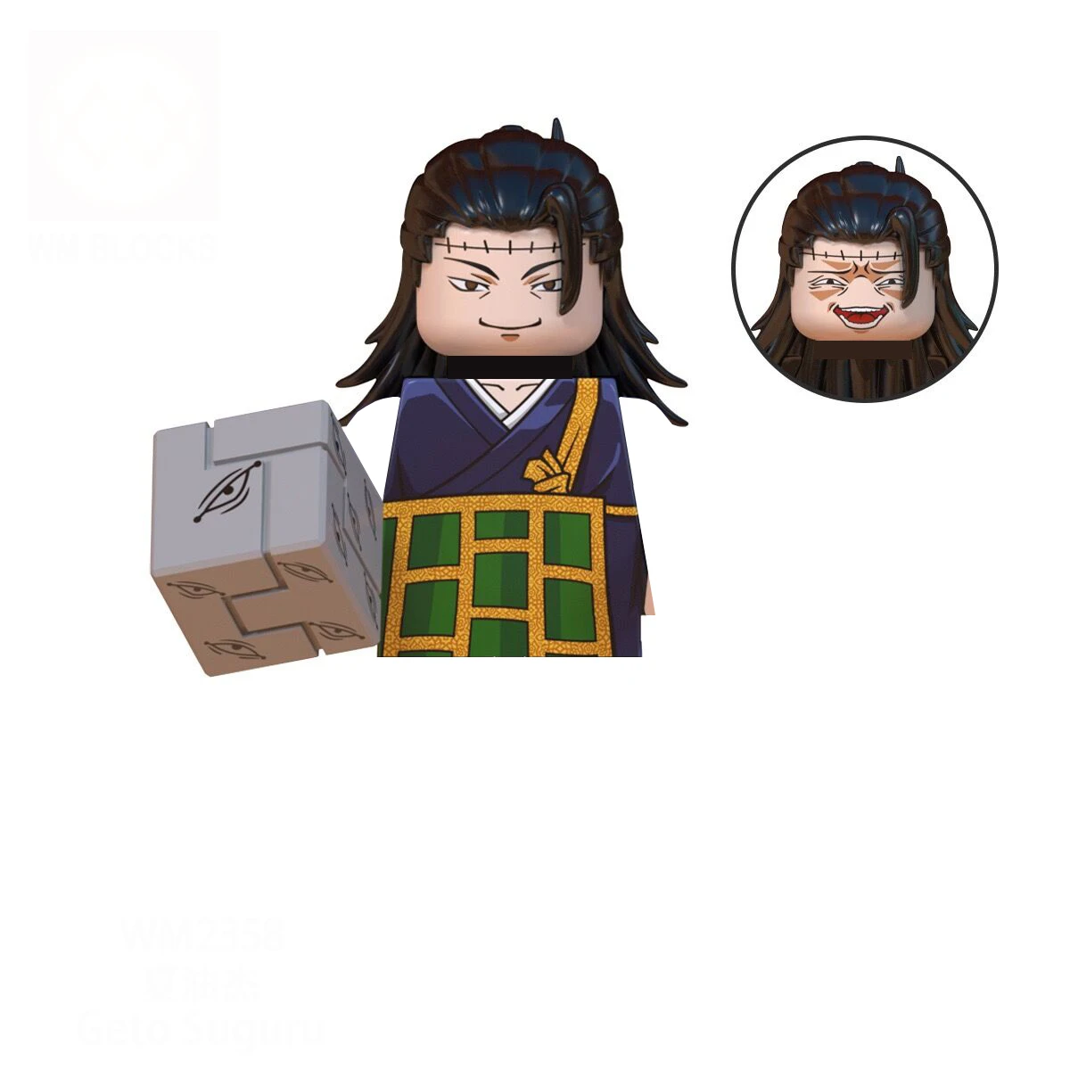 JJK Anime Bricks: Gojo, Sukuna, Itadori, Mai &amp; Todo Figures Toys WM2358 - $7.98