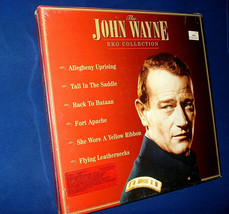 New! &#39;john Wayne Rko Collection&#39; 6 Movies On Laser Disc, Digital Box Set -SEALED - £50.73 GBP
