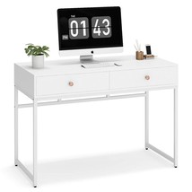 Computer Desk, Modern Simple 47 Inch Home Office Desk Study Table Writing Desk W - £191.35 GBP