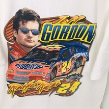 Vintage Chase Authentic Jeff Gordon DuPont Red Hot Racer Shirt Mens XL - £19.70 GBP