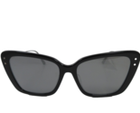 Christian Dior Sunglasses Black MISSDIOR B5F Smoke Mirror Cat Eye w/ Case - $318.50