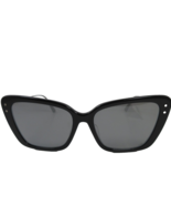 Christian Dior Sunglasses Black MISSDIOR B5F Smoke Mirror Cat Eye w/ Case - $318.50