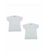 2 Camisetas Intimo De Niño Cuello Redondo Media Manga Algodón Liabel 038... - $14.99