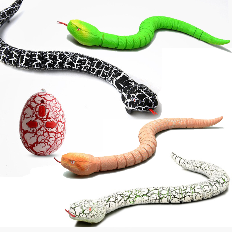 Remote Control Crawling Adder Viper Snake Spoof Toy Rattlesnake
