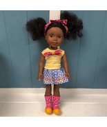 American Girl Wellie Wishers Kendall 15&quot; Doll NEW Brown Eyes Black Hair - £73.38 GBP