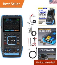 Compact 2-Channel Oscilloscope Multimeter with Signal Generator, Battery... - $119.99