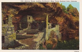 Balcony House Mesa Verde National Park Colorado Postcard Unposted - £7.90 GBP