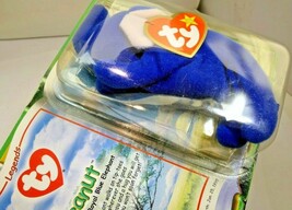 Peanut Beanie Baby 1995 Royal Blue 2000 McDonald&#39;s Legends New Unopened - $49.09