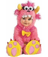Rubies 2 Pc Noah&#39;s Ark Pink Monster Costume Infant 6M to 12M New Halloween - £11.90 GBP