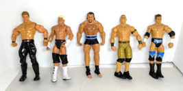 Lot of 5 WWE Wrestlers/Action Figures. Jerico, Cena, Ryder, Dolph, Rusev - $11.99