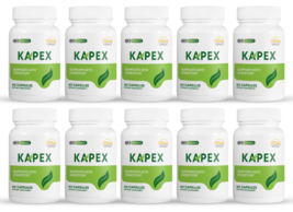 10 Pack Kapex, apoya la digestión cetogénica-60 Cápsulas x10 - $277.19