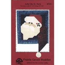 UNUSED Christmas Santa Sewing Patterns Kit, Jolly Ole St Nick by Prairie Grove P - £12.17 GBP