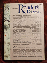 Readers Digest January 1974 Mensa Jules Stein Alcoholism David Lawrence Istanbul - £6.34 GBP