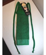 Vintage NEW WITH TAGS - CANNON 100% Cotton Green Hanging Kitchen Towel, USA - £10.79 GBP