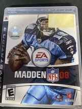 Madden NFL 08 (Sony PlayStation 2, 2007) No Manual - £3.94 GBP