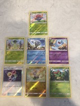 Lot Of 7 Pokemon Reverse Holo Cards From 2017 Burning Shadows Gloom Others - £9.50 GBP