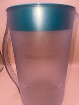 Mr. Coffee Iced Tea Maker TM1 Replacement 2 Quart Pitcher Teal Lid Frost... - $29.69