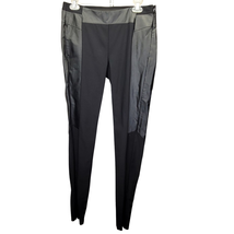 Black Faux Leather Skinny Pants Size 10 - £19.55 GBP