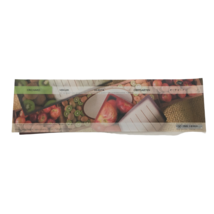 Creative Memories Journaling Strip Photo Cards Border Fruit Apple Kiwi Harvest - $5.99
