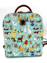 Disney Dooney &amp; and Bourke Dogs Backpack Purse Pluto Stitch Bolt Blue NWT 2024 A - £248.69 GBP