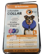 BENCMATE INFLATABLE DOG COLLAR (M) NEW IN BOX - FOR RASHES , POST SURGER... - $10.75 CAD