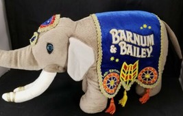Ringling Bros Barnum and Bailey 140th Edition Circus Elephant Stuffed Plush - £23.45 GBP