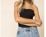 Large Free People You Too Tube Top in Black BNWTS - $16.99
