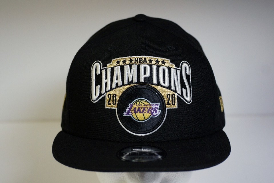 2020 Los Angeles Lakers NBA Finals Champions On Court Ceremony Snapback ... - $49.95