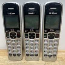 Lot of 3 UNIDEN D1680 DCX160 2 Handset For D1660 D1680 D1685 D1688 DECT 6.0 - $25.25