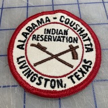 Vintage Boy Scout Patch Alabama Coushatta Livingston Texas 1970s BSA Patch - $28.43
