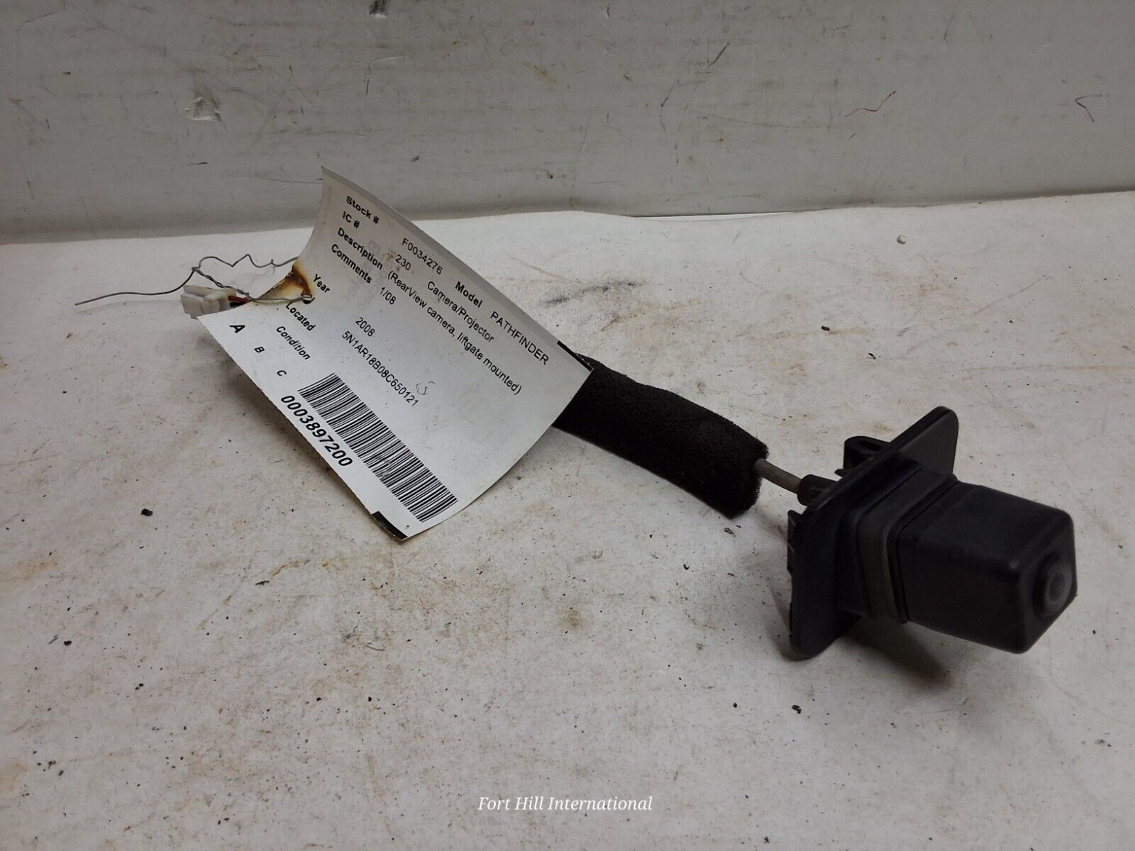 08 09 10 Nissan Pathfinder rear view backup camera liftgate mounted 2844... - $74.24