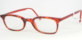 L.A. Eyeworks Hayden 377 Mottled Brown /RED Eyeglasses Lae Los Angeles 46mm - £91.02 GBP