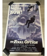 “The Final Option” Original Poster Video Release Promo Action CV - $203.81 MXN