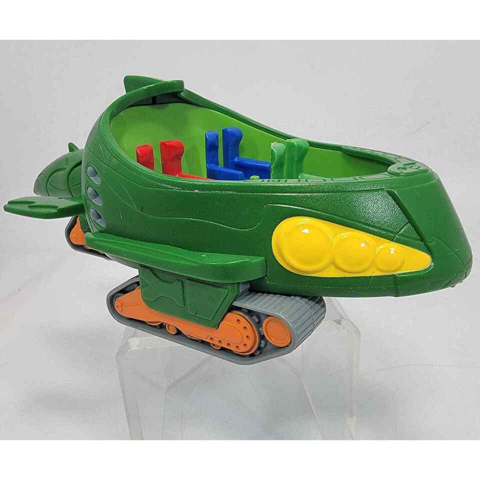 PJ Masks Green 7” Deluxe Gekko-Mobile Vehicle Gekko Catboy Owlette - $7.78