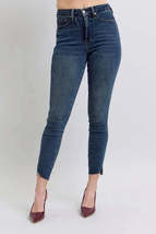 Judy Blue Full Size High Waist Tummy Control Step Hem Skinny Jeans Plus ... - $61.00+