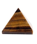 Polished Tiger Eye Crystal Pyramids - Beautiful Decorative Pieces - Tiny... - $24.70