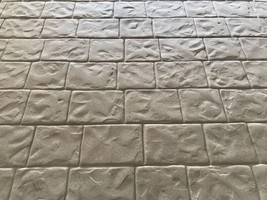 Cobblestone Stamped Concrete. Stamp Mats SM 7100. Concrete Stamps - $2,896.83 MXN+