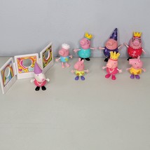 Peppa Pig Figure Lot of 9 Size 2.5 in to 3.5 in Tall Plastic Toys for Collectors - £14.14 GBP