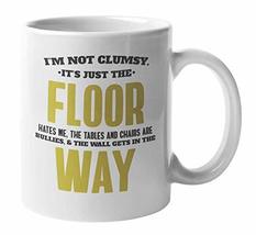 Make Your Mark Design Funny I&#39;m Not Clumsy Coffee &amp; Tea Mug Cup for Accident Pro - £15.81 GBP
